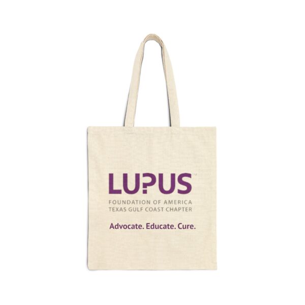 Advocate. Educate. Cure. Cotton Canvas Tote Bag