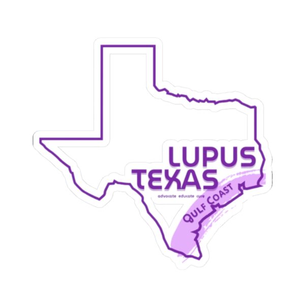 Lupus Texas Gulf Coast Sticker