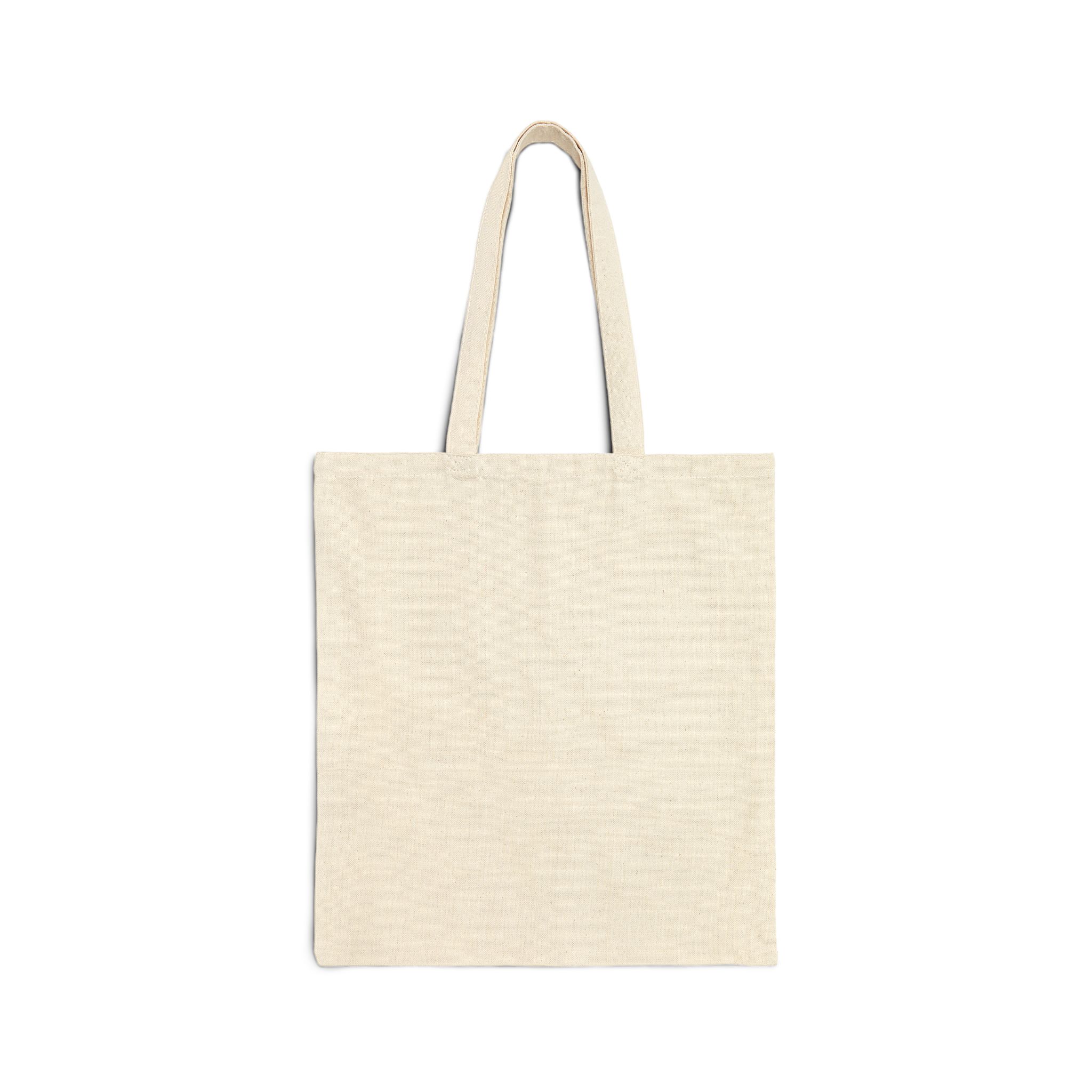 Advocate. Educate. Cure. Cotton Canvas Tote Bag - Image 2