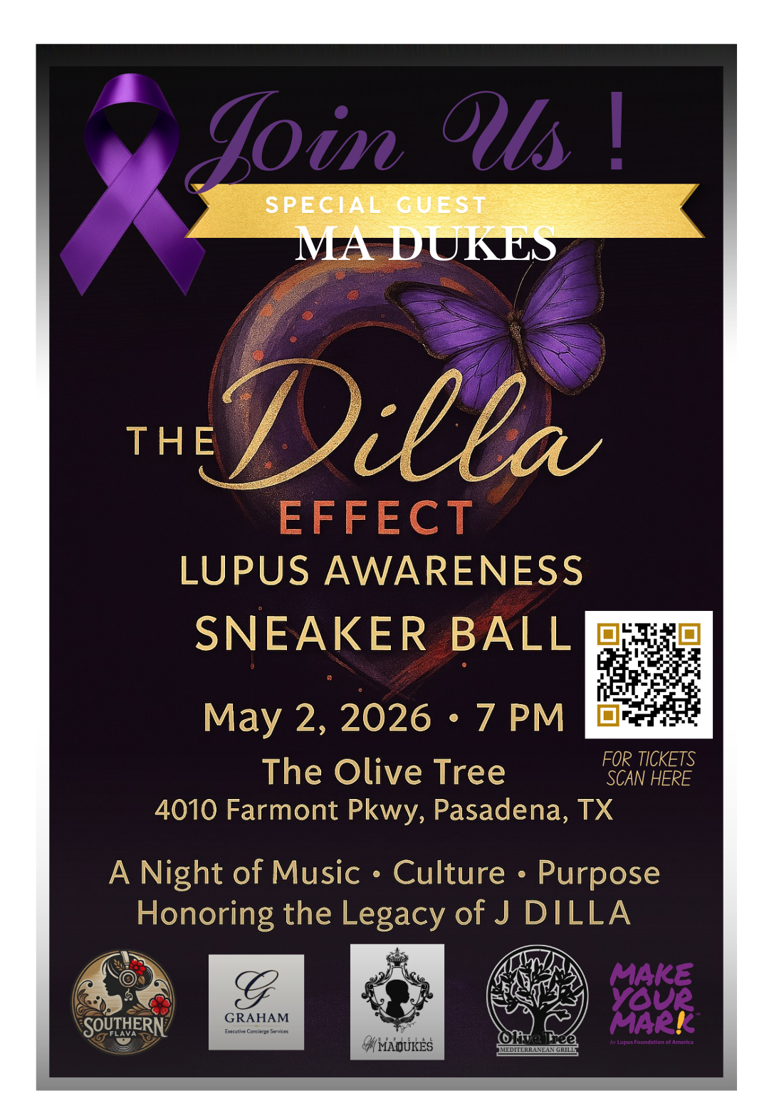 The Dilla Effect Lupus Awareness Sneaker Ball