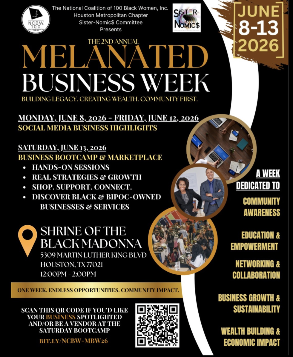 2nd Annual Melanated Business Week Working Business Bootcamp & Marketplace