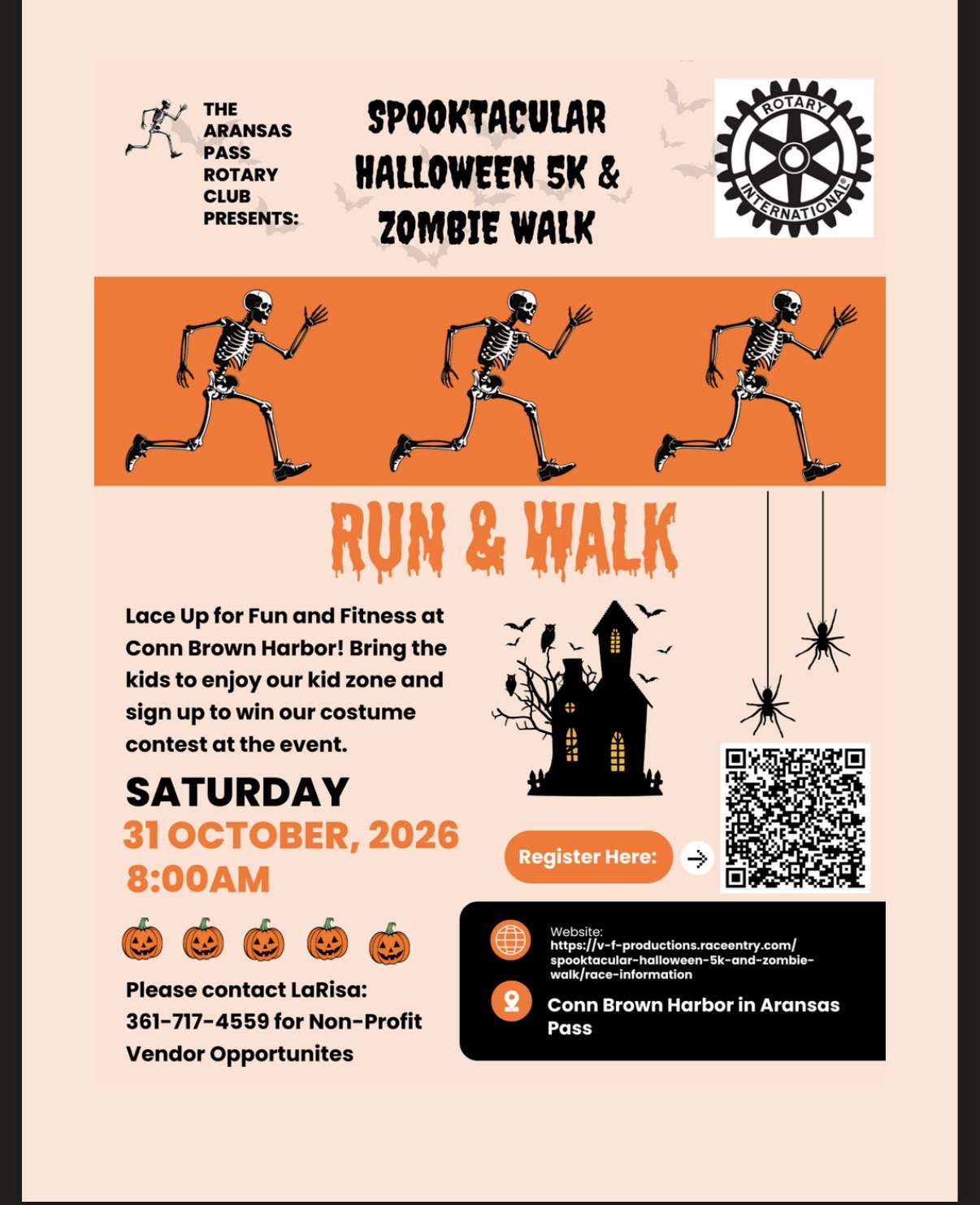 Spooktacular Halloween 5K & Zombie Walk